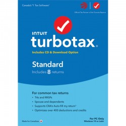 TurboTax Standard 2022 - Tax Preparation Software [PC Download]