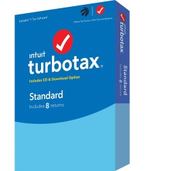 Intuit TurboTax Standard 2021 - 8 Returns - Bilingual