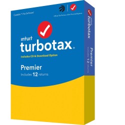 Intuit TurboTax Premier 2021 - 12 Returns - Bilingual